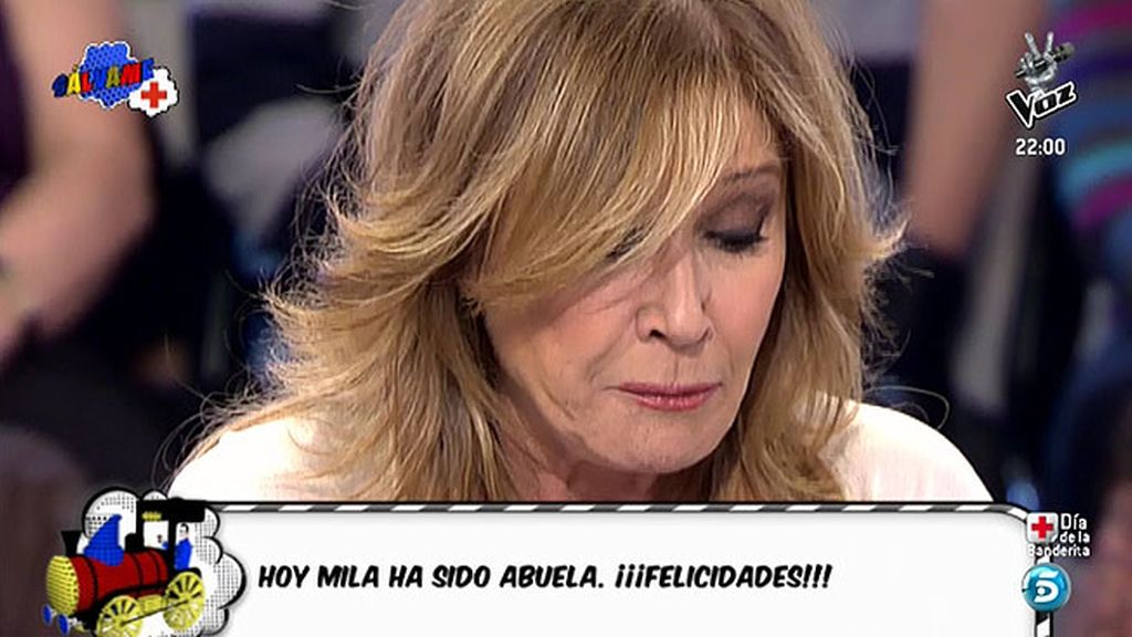 ¡¡Mila Ximénez ha sido abuela!!