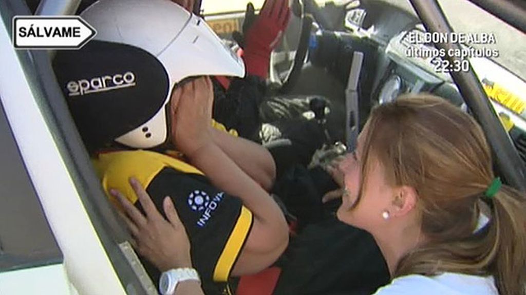 Carmen Bazán, al borde de las lágrimas tras superar su reto