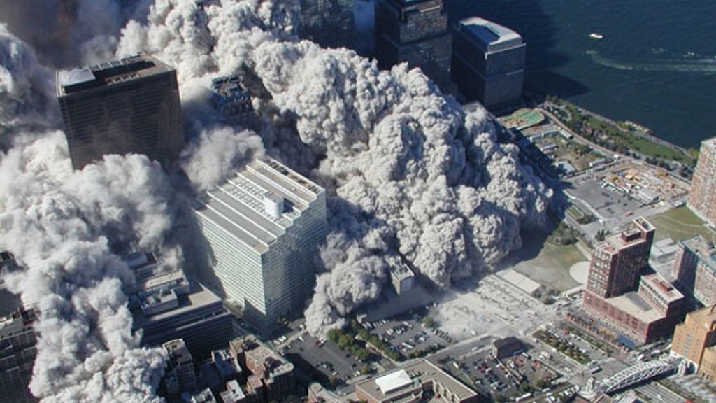 La nube de polvo se extiende como una ola gigante