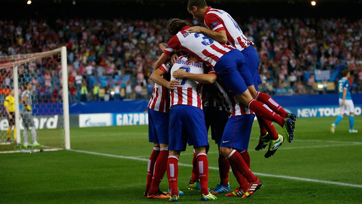 El Atlético vuelve a la 'Champions' a lo grande