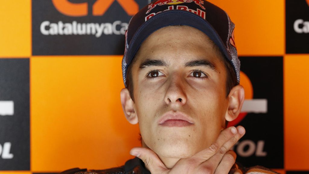 Tensión en su rostro en Motegi