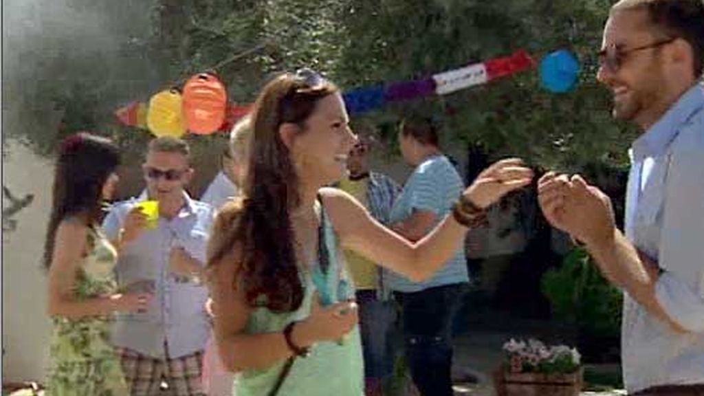 Cata, enamorada de La Roca