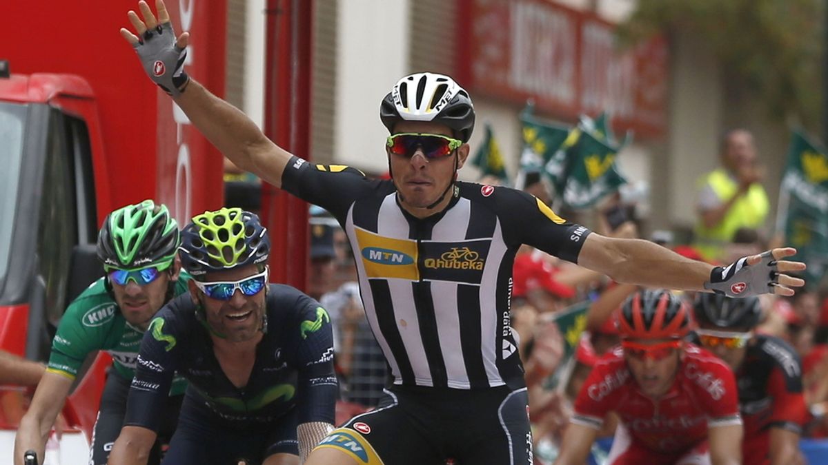 El ciclista Kristian Sbaragli (MTN-Qhubeka) se impone en la décima etapa de la Vuelta a España