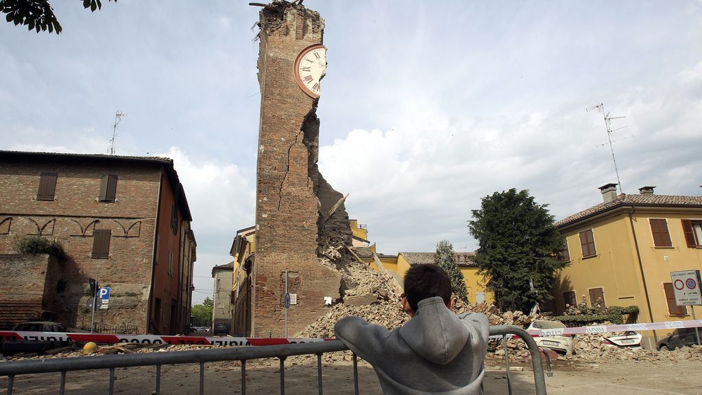 Imágenes de los terremos de Italia