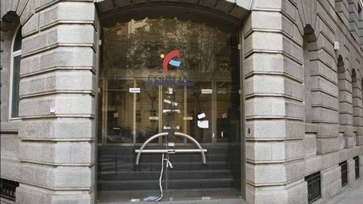 Exterior de la sede de Fórum Filatélico en Madrid. EFE/Archivo