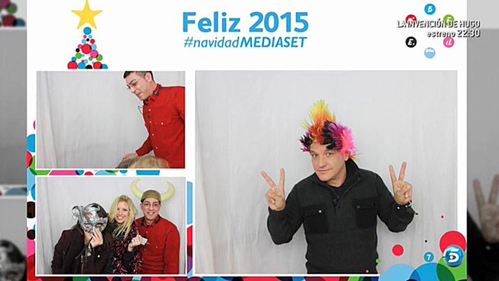 El programa felicita las fiestas con el 'selfiematón'