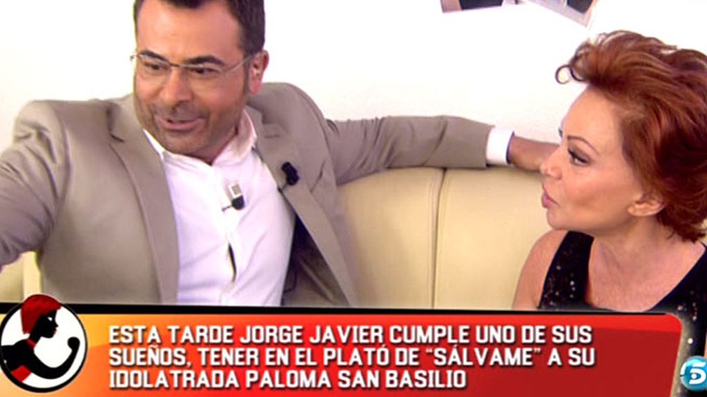 Jorge Javier Vázquez es fan de la cantante