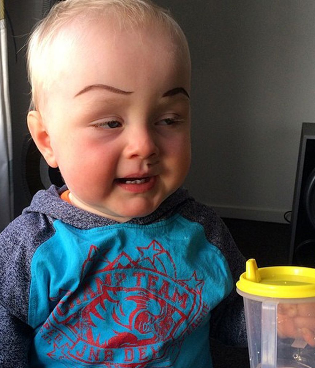 'Baby Cejas', la última ocurrencia en Instagram