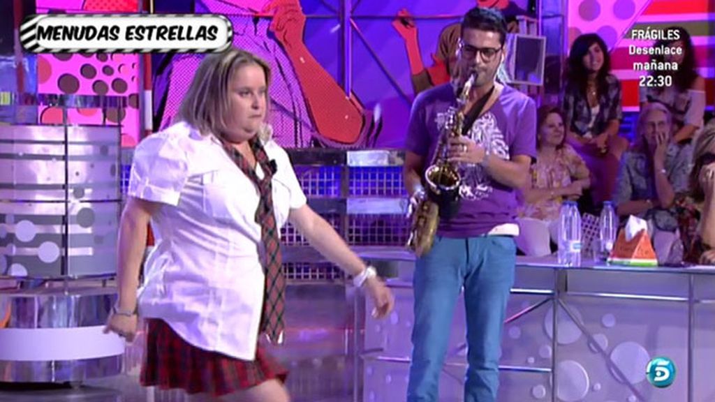 La gogó dedica un streptease a Kiko Hernández