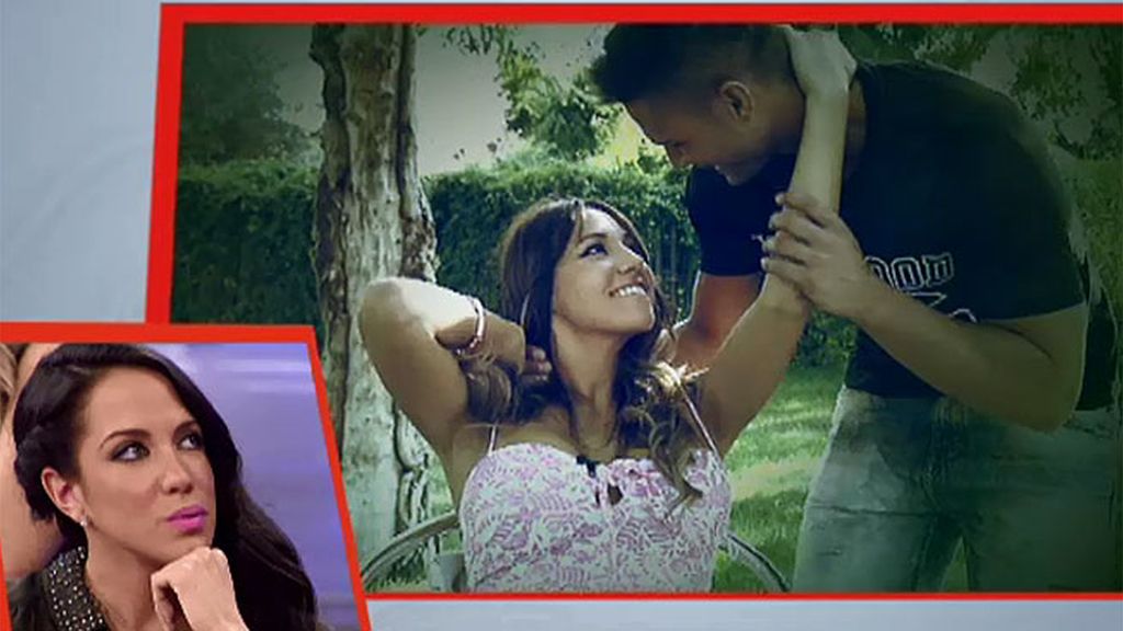 El tronista roba un beso a Steisy