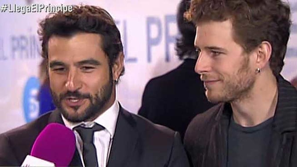 Antonio Velázquez y Álvaro Cervantes, protagonistas de 'Hermanos'