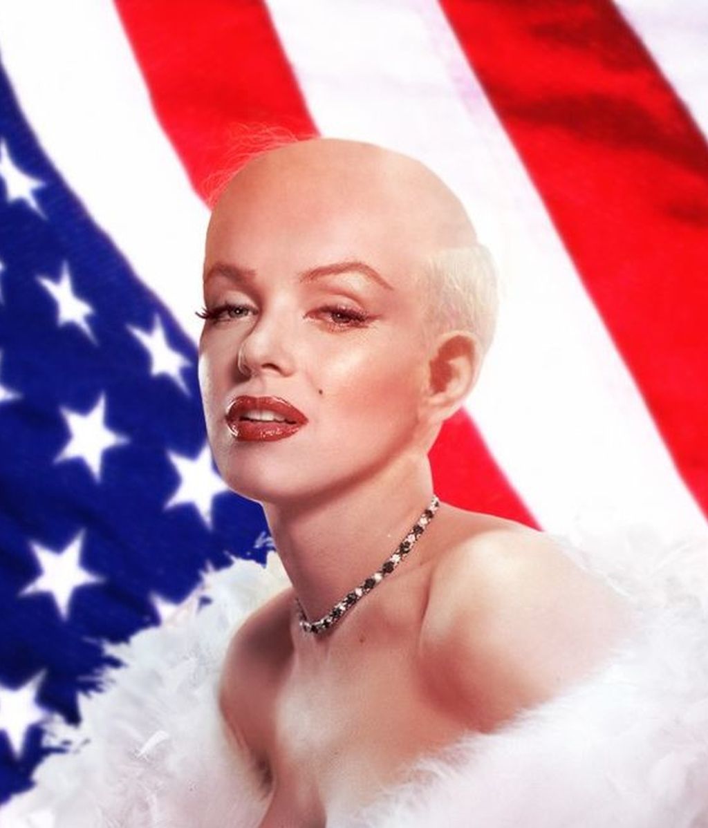 Imagina a Marilym Monroe