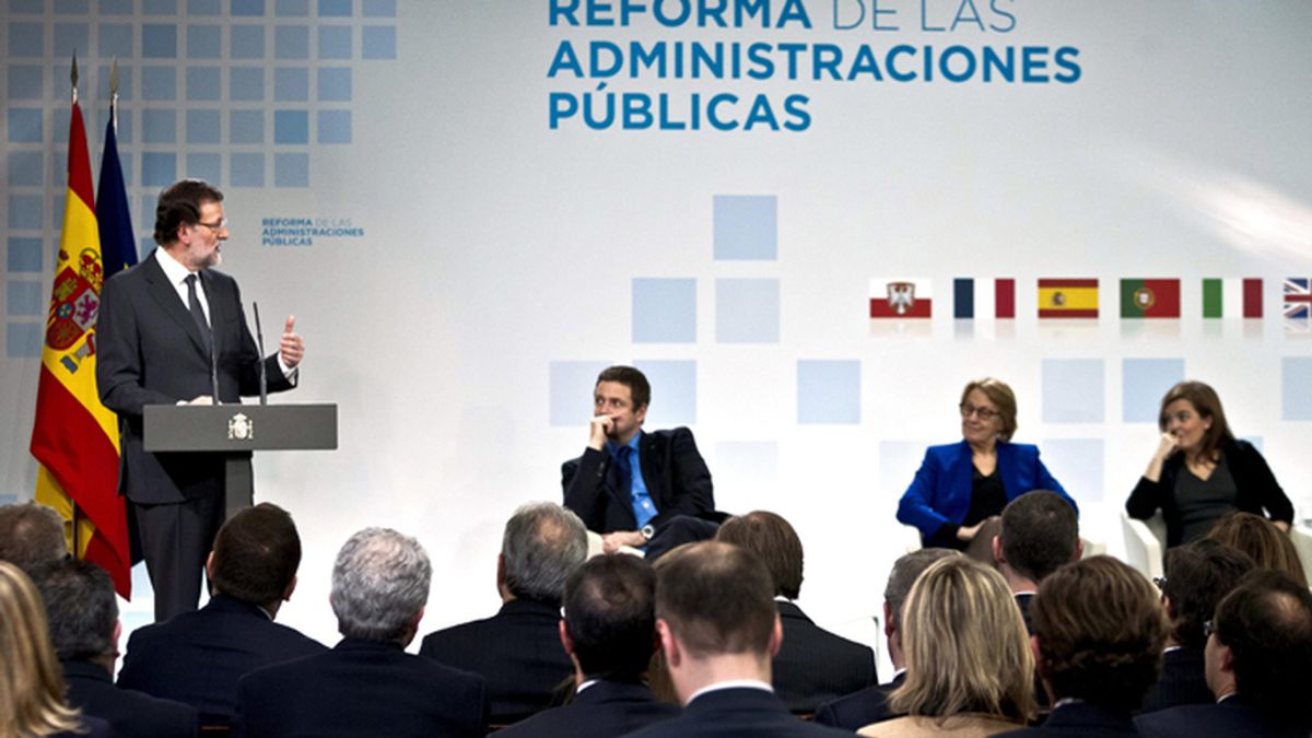 Rajoy participa en unas jornadas sobre la reforma de las Administraciones públicas