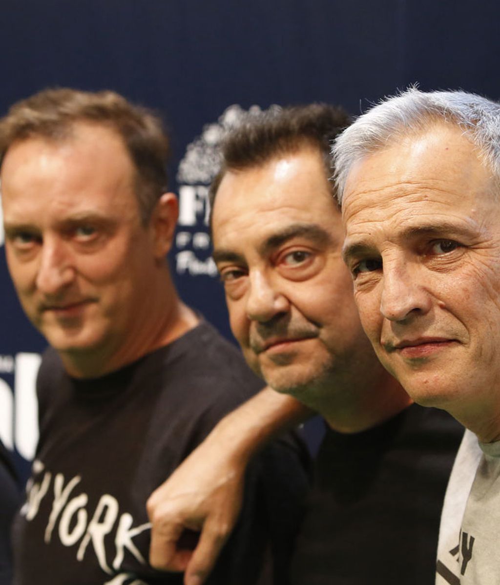 Hombres G en la gala de 25 Aniversario de Cadena Dial