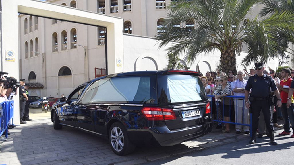 Capilla ardiente de José María Manzanares