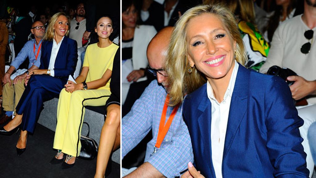 Manuela Carmena y Cristina Cifuentes asisten al front row de la Fashion Week