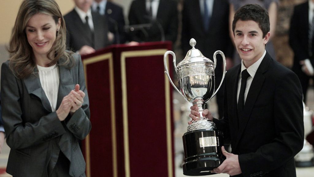 Con la princesa Doña Letizia