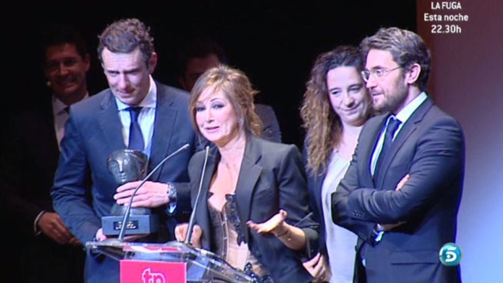 La presentadora y sus chicos lo celebraron por todo lo alto