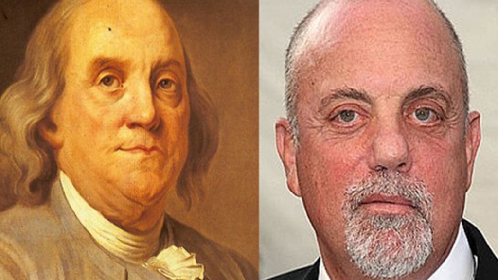 Benjamin Franklin y Billy Joel