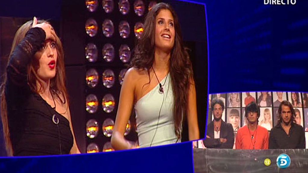 Las concursantes por fin saben que Aless, Dani y Pepe son finalistas