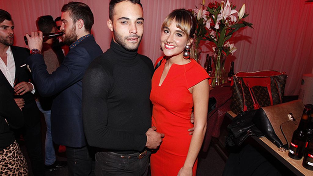 Nasser Saleh y Ainara Ballesteros