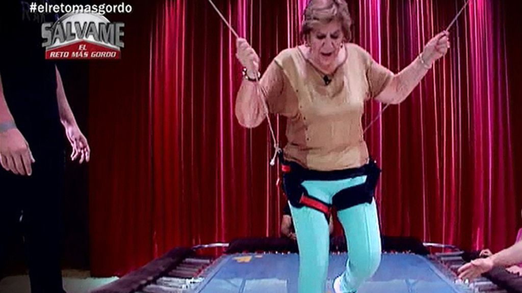 Carmen Bazán se atreve con las acrobacias