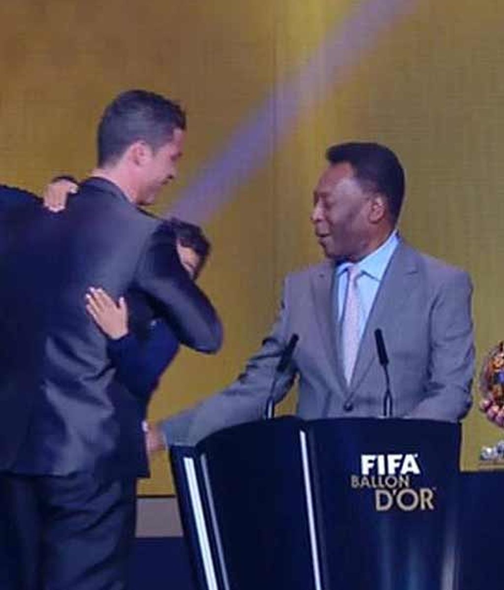 El lado más tierno de un futbolista galáctico