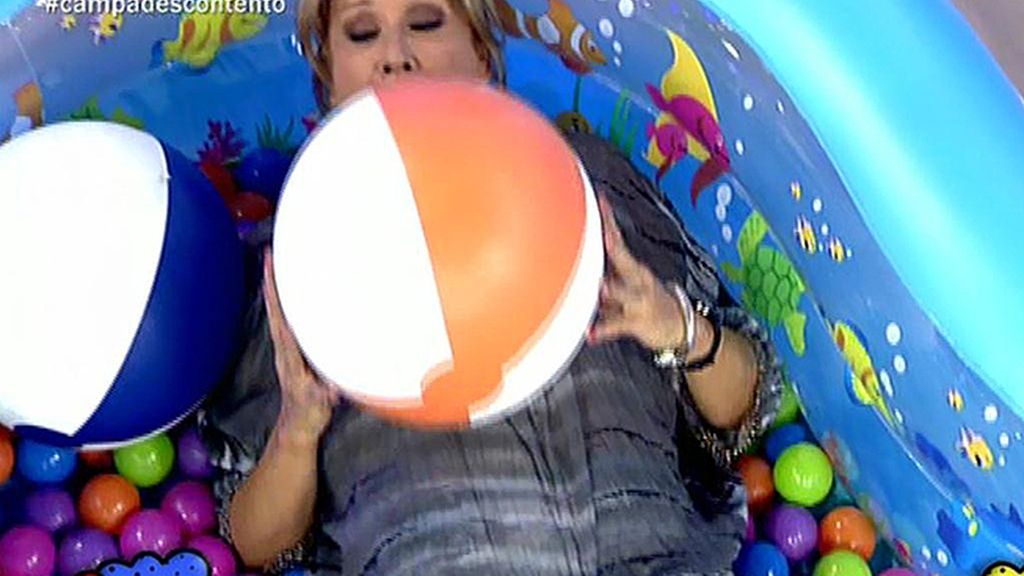 El lado más infantil de Mila Ximénez