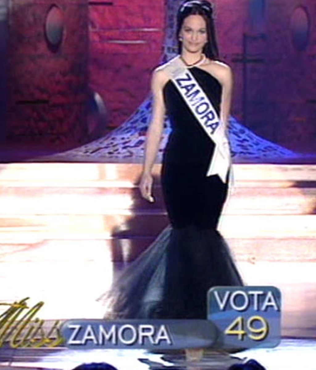 Marisa fue Miss Zamora