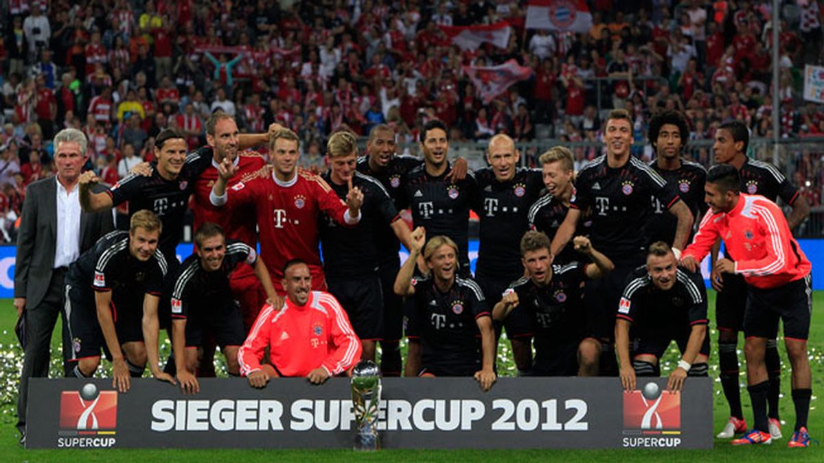 El Bayern Munich conquista la Supercopa alemana tras imponerse al Borussia Dortmund (2-1)