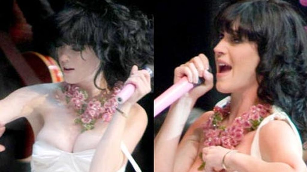 Katy Perry un poco apretada