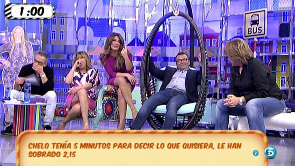 Los colaboradores no han podido aguantar la risa