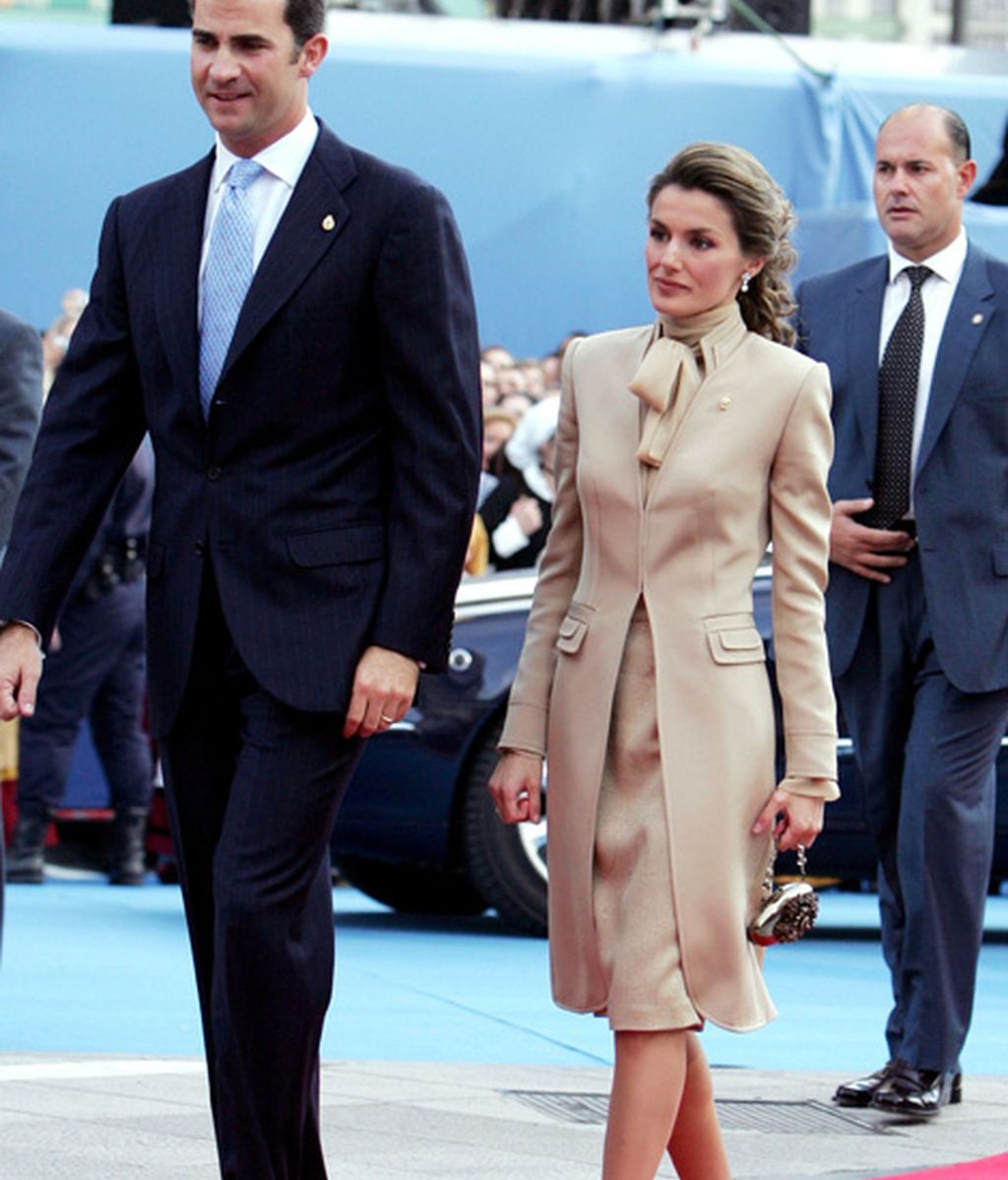 Primeros premios Príncipe de Asturias como marido y mujer (noviembre 2004)