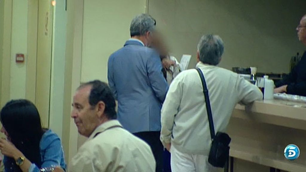 Las cámaras captan el encuentro del diestro con su hija