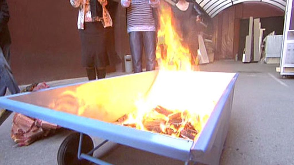 Un ritual para la quema de las capitas