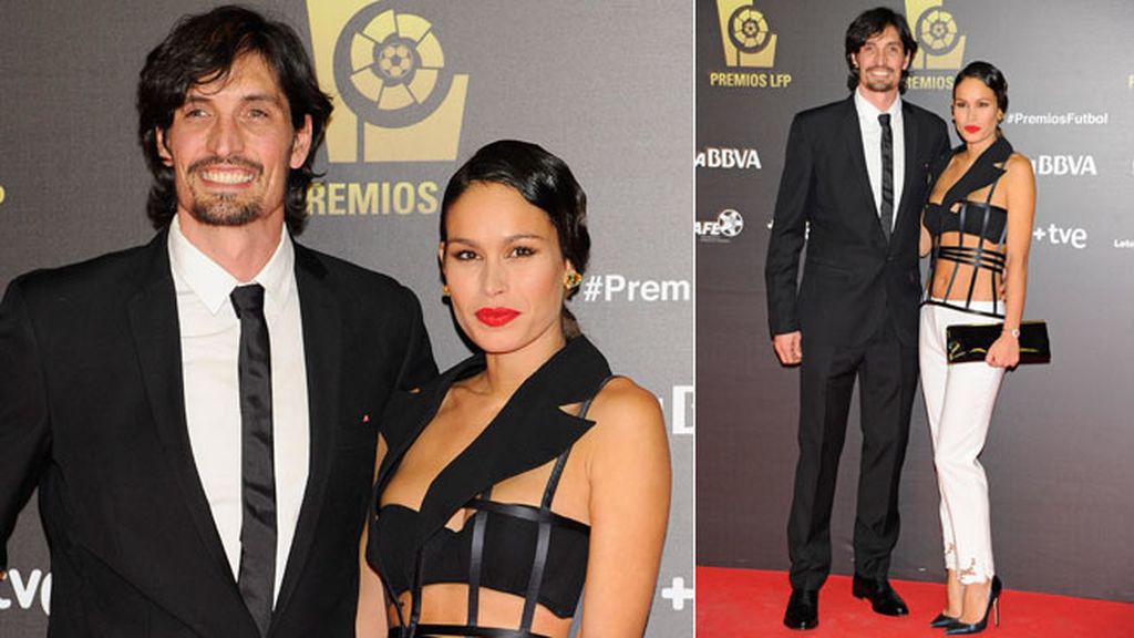 Mireia Canalda junto a su chico, Felipe López