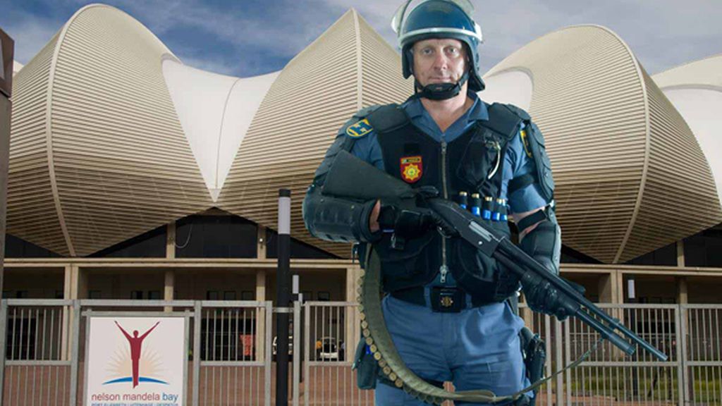 La policía sudafricana, lista para el Mundial