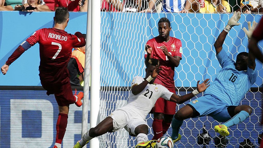 Las mejores imágenes del Portugal-Ghana