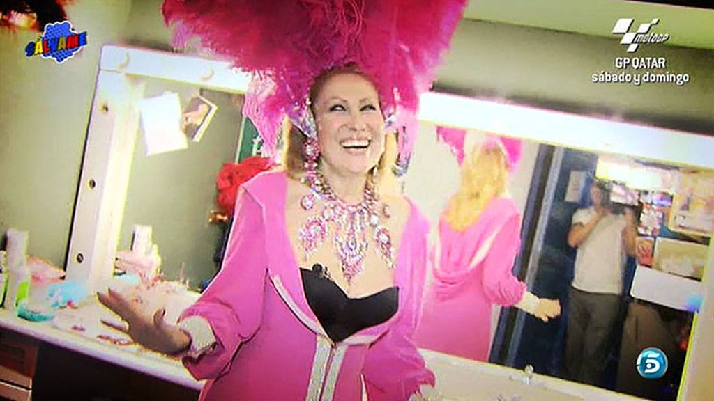 ¿Cómo irá vestida Rosa Benito en su debut en 'The Hole'?