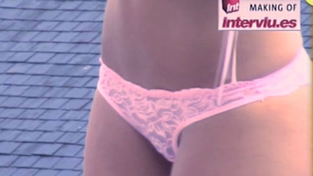 Cómo se hizo el desnudo de Carla