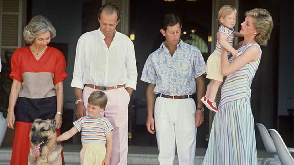 De vacaciones con la familai real española en Palma de Mallorca