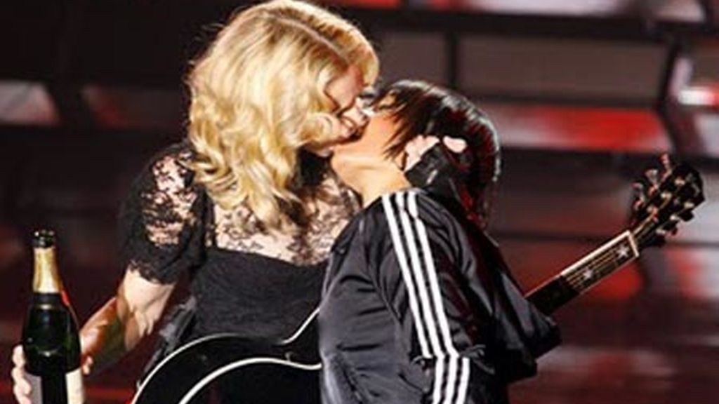 Madonna muy cariñosa