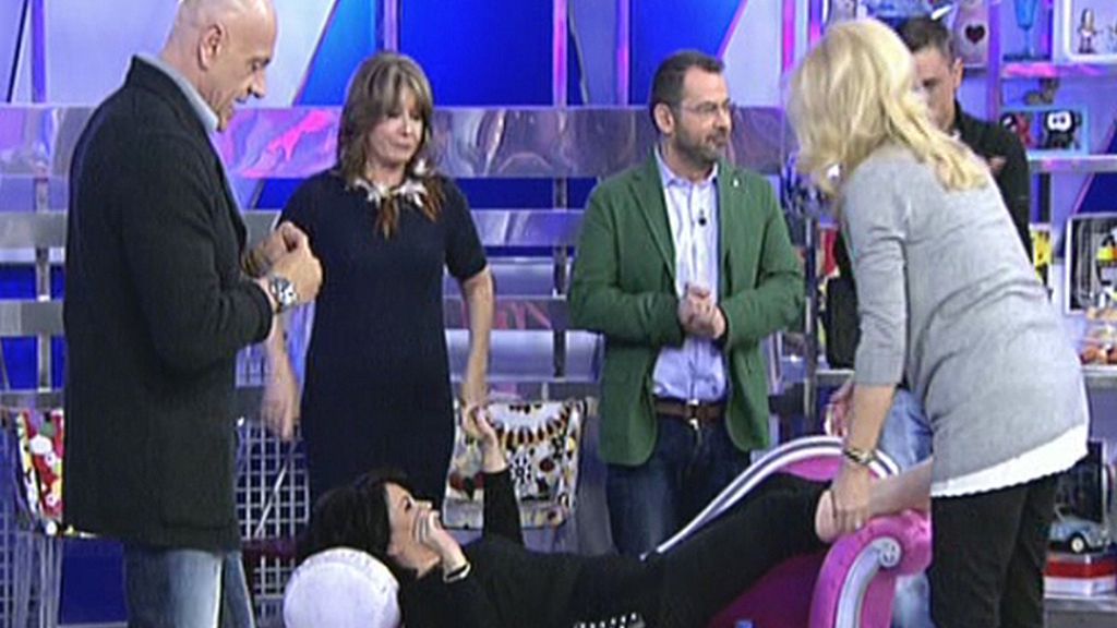 Los colaboradores cuidan de Joana