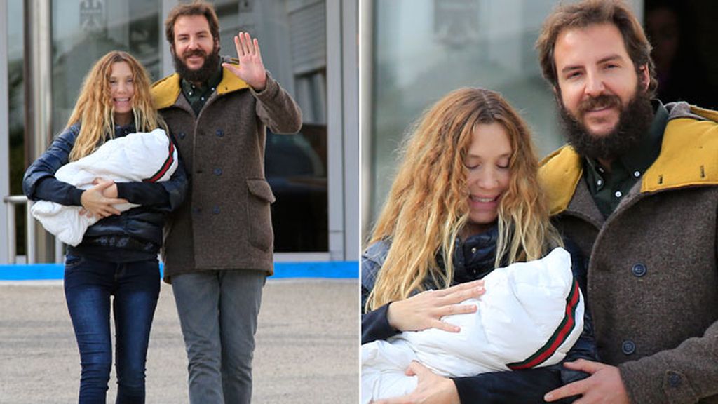 Tras Sacha, Erik, y Enzo, es la primera hija de la pareja