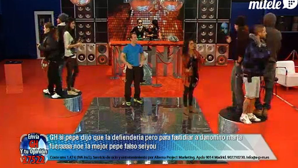 Los concursantes dan el cante... y el baile, en la nueva prueba semanal