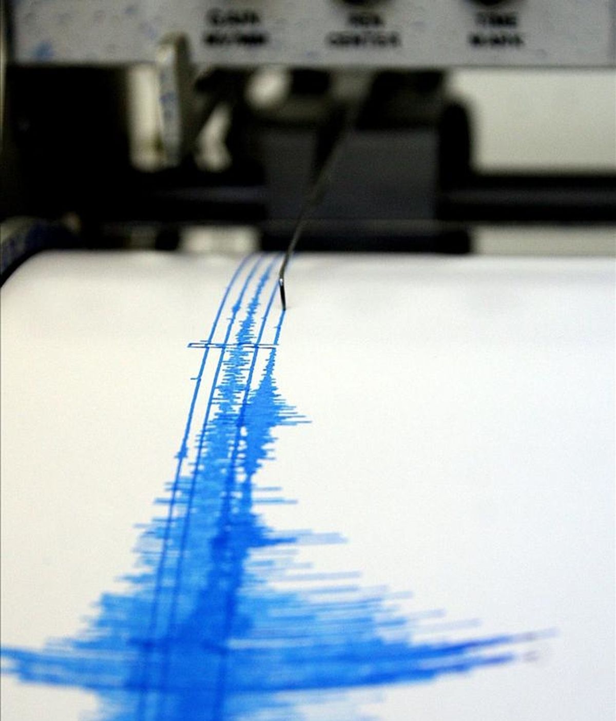 Imagen de un sismógrafo. EFE/Archivo