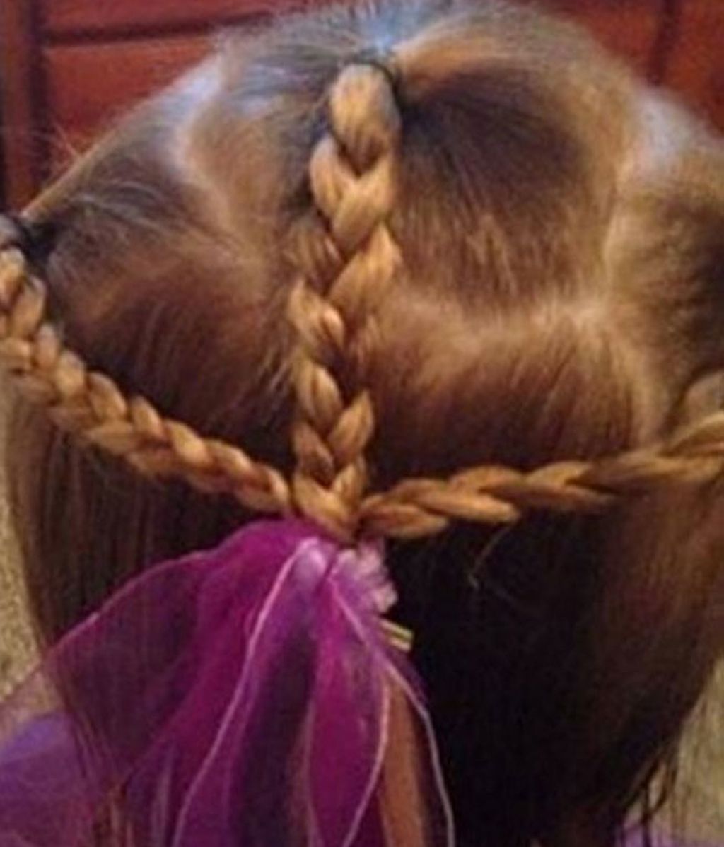 Los 10 increíbles peinados que un padre soltero hizo a su hija de 3 años