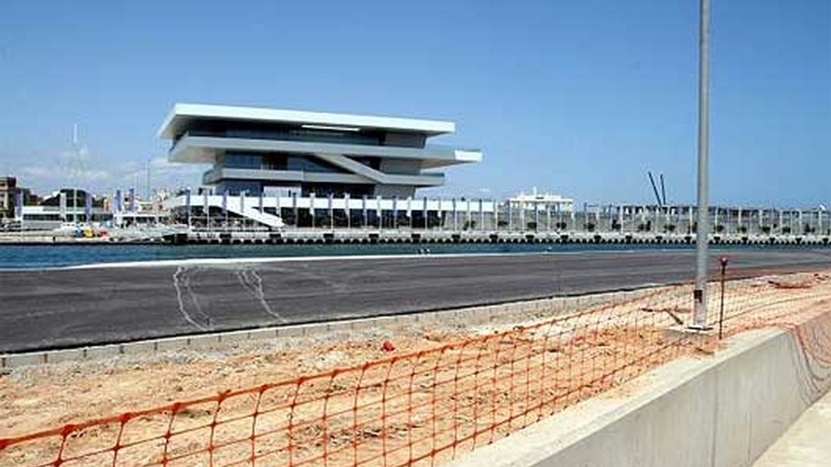 Una de las tribunas del circuito. FOTO: Circuit de Valencia.