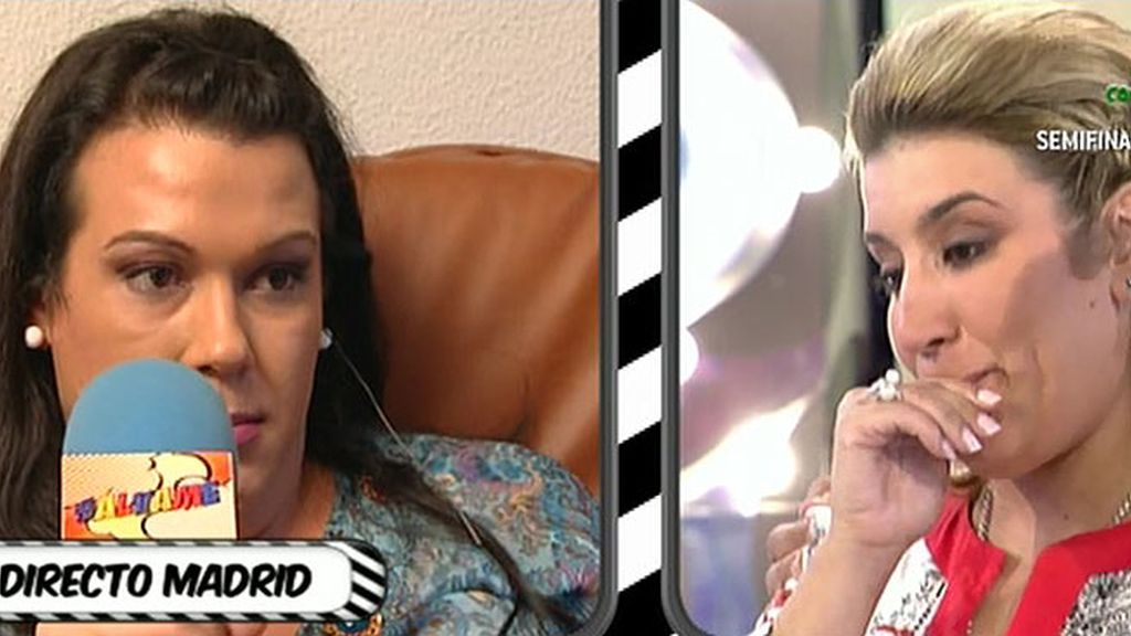 Desirée y su hermana no pueden evitar las lágrimas durantes su enfrentamiento