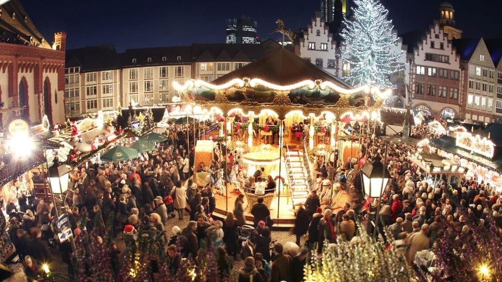 Mercadillo de Navidad en Francfort